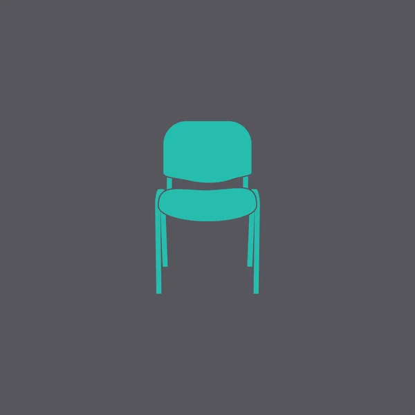 Іконка стільця. Векторна концепція ілюстрація для дизайну — стоковий вектор