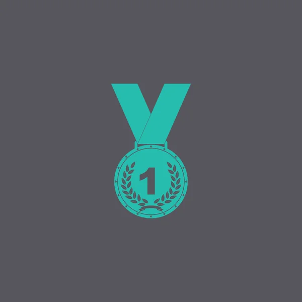 Ikona medal. Wektor ilustracja koncepcja projektowania — Wektor stockowy