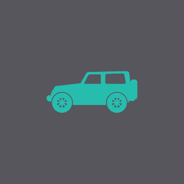 SUV εικονίδιο. Vector εικονογράφηση έννοια για το σχεδιασμό — Διανυσματικό Αρχείο