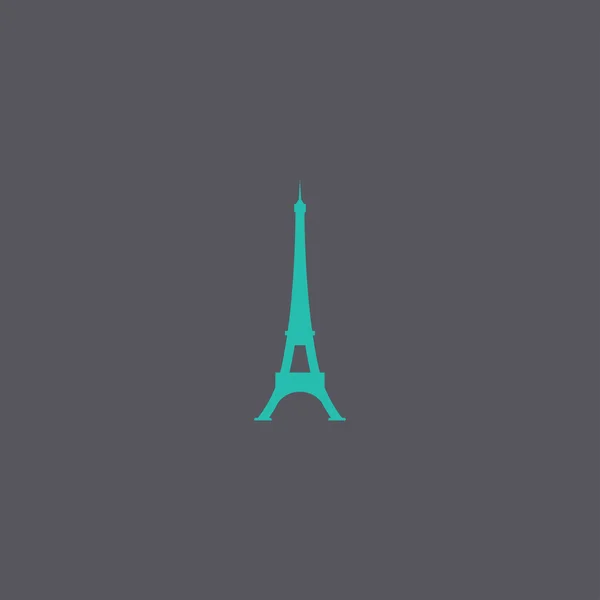 Eiffeltoren icoon. — Stockvector