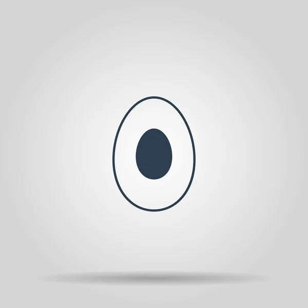 Икона Яйца. Векторная концепция — стоковый вектор