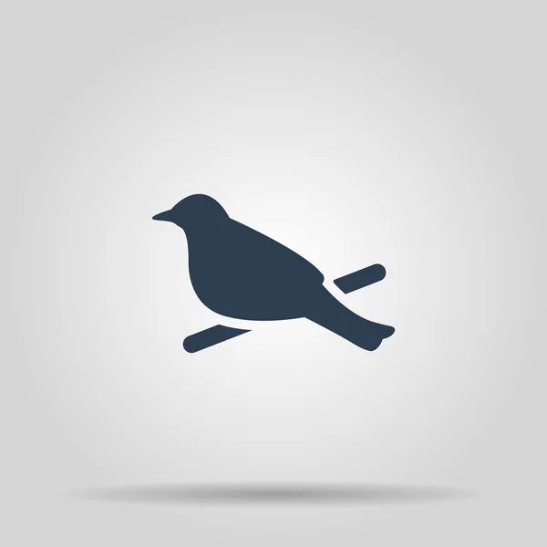 Vogel pictogram. Vectorillustratie concept voor ontwerp — Stockvector