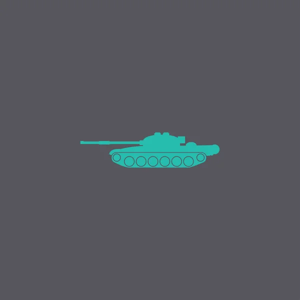 Tank icon. Vector concept illustration for design — Stock Vector