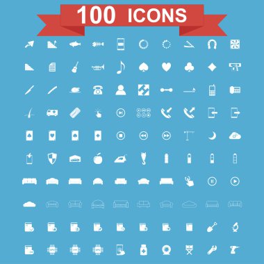Icon set, evrensel Web sitesi, inşaat, sanayi, iş, sağlık, sağlıklı ve ekoloji simgeler.