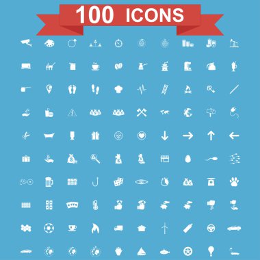 Icon set, evrensel Web sitesi, inşaat, sanayi, iş, sağlık, sağlıklı ve ekoloji simgeler.