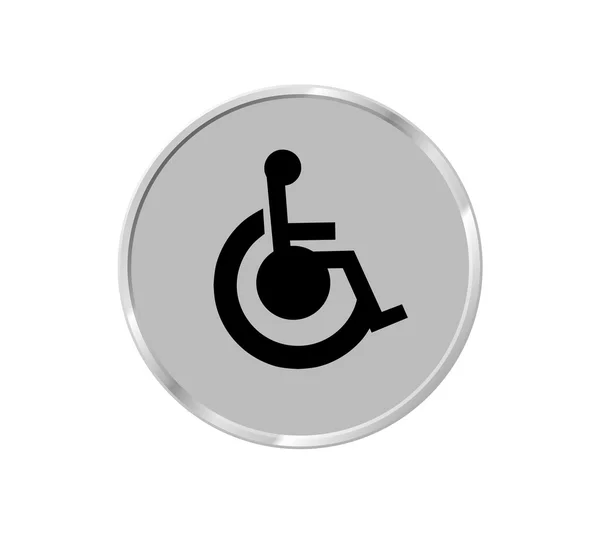 Disabled icon — Stock Vector