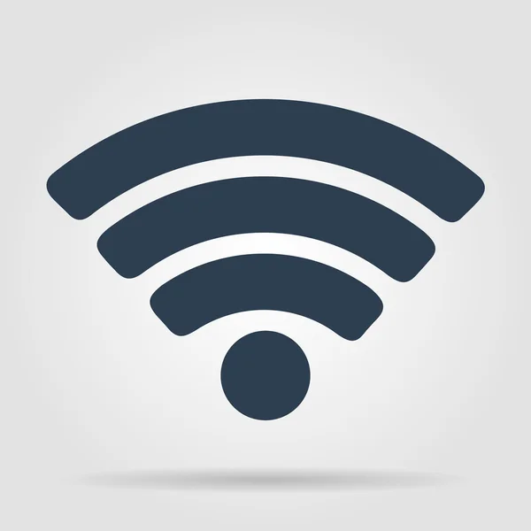 Vector icono de red Wi-Fi — Vector de stock