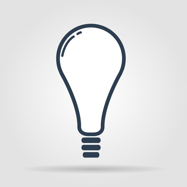 Vector Lightbulb Icon