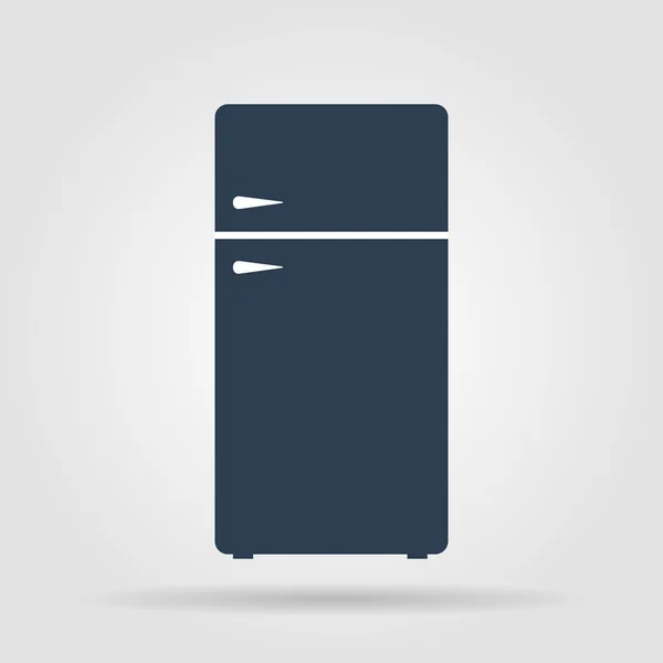 Buzdolabı üzerinde parlak düğme simgesi. EPS-10 — Stok Vektör