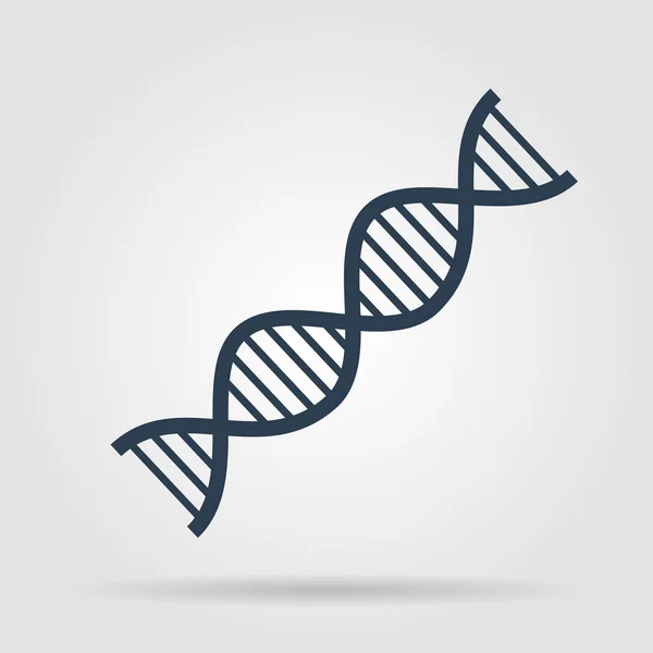 Icône ADN vectoriel — Image vectorielle