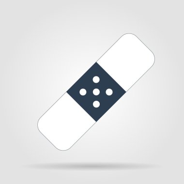 gri zemin üzerine sıva simgesi