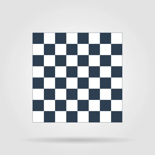 木制国际象棋棋盘。顶部平面的视图 — 图库矢量图片