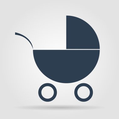çocuk arabası simgesi