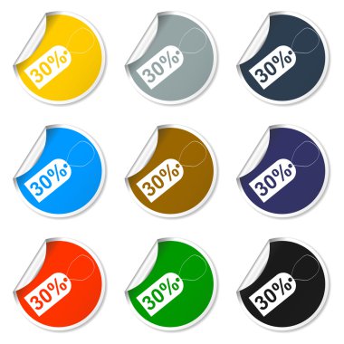 Etiket simgesi, vektör illüstrasyonu. düz tasarım biçimi