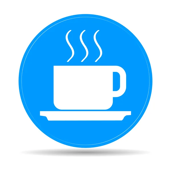 Coffe vector illustration. Flat design style — Stock Vector