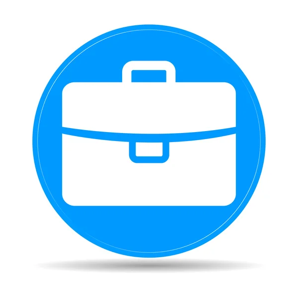 Briefcase icon, vector illustration. Flat design style — Stock Vector