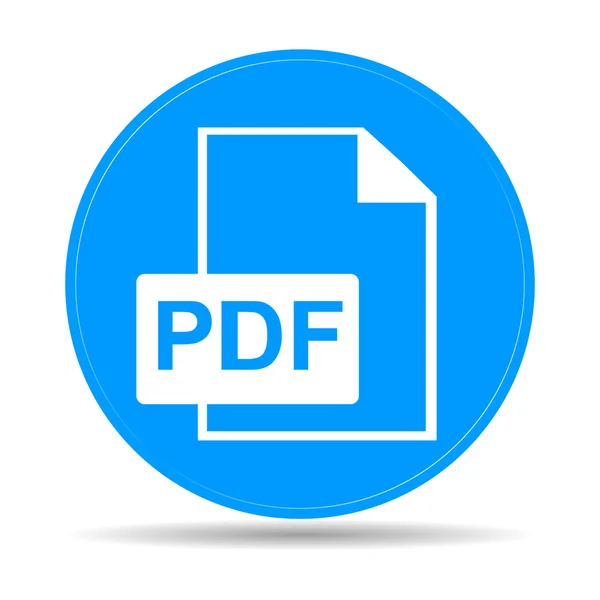 Icono Pdf — Vector de stock