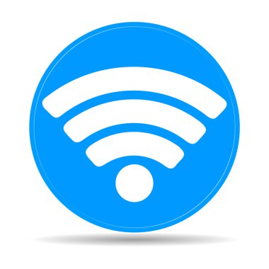 vektör wi-fi ağ simgesini