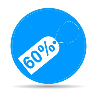 Etiket simgesi, vektör illüstrasyonu. düz tasarım biçimi