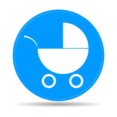 çocuk arabası simgesi