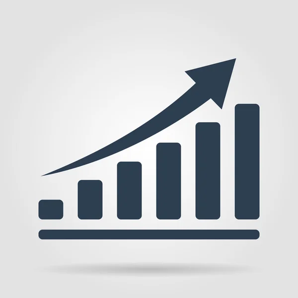 Set di icone economiche nere vettoriali — Vettoriale Stock