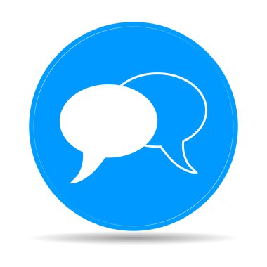 konuşma balonları simgesi. 