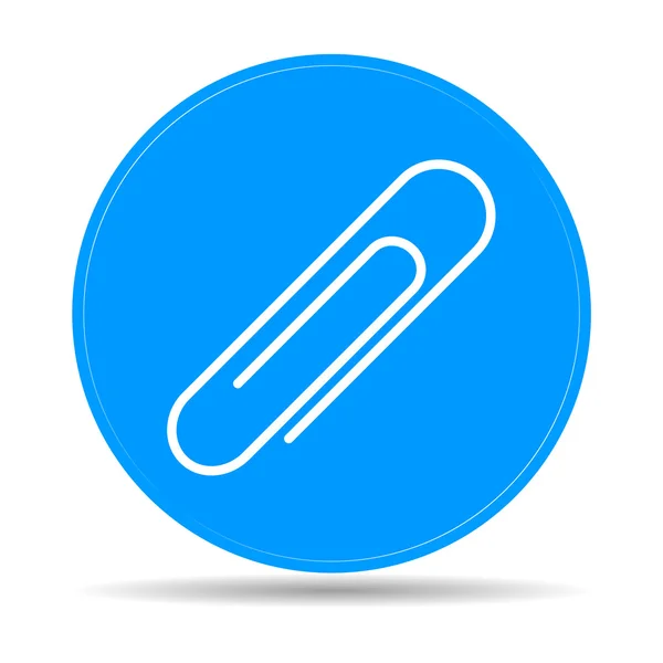 Paper clip icon — Stock Vector