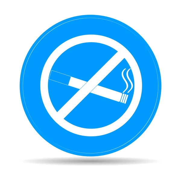 No smoking sign. Vector isolated. — Stock Vector