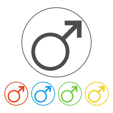 erkek işareti simgesi. 