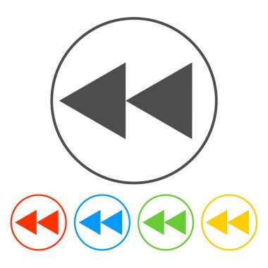 parlak çoklu ortam simgesini ileri