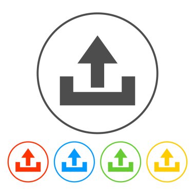 simge upload - vektör