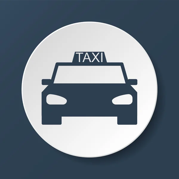 Таксі значок — стоковий вектор
