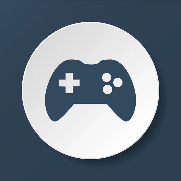Spel controller ikon — Stock vektor