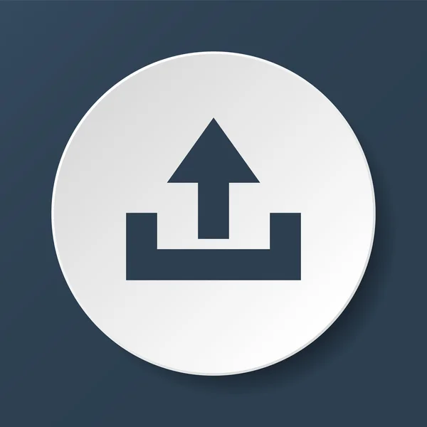 Upload icon - Vector — Stock Vector