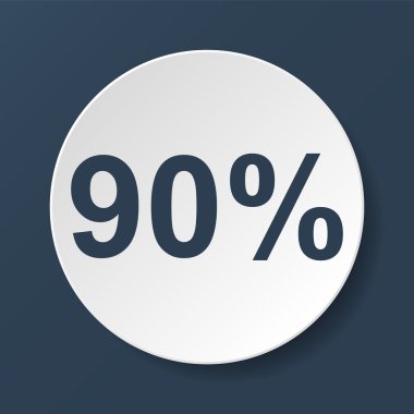 Etiket simgesi, vektör illüstrasyonu. düz tasarım biçimi