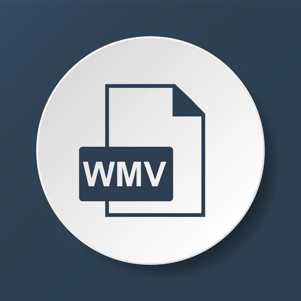 WMV bestandspictogram — Stockvector
