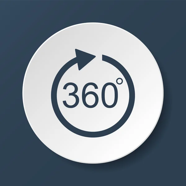 Icône vectorielle 360 — Image vectorielle