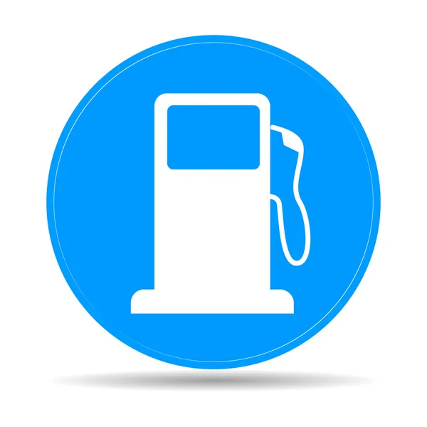 Gasoline pump nozzle sign. Gas station icon. — Stock Vector