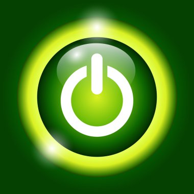 gücün düz simgesi