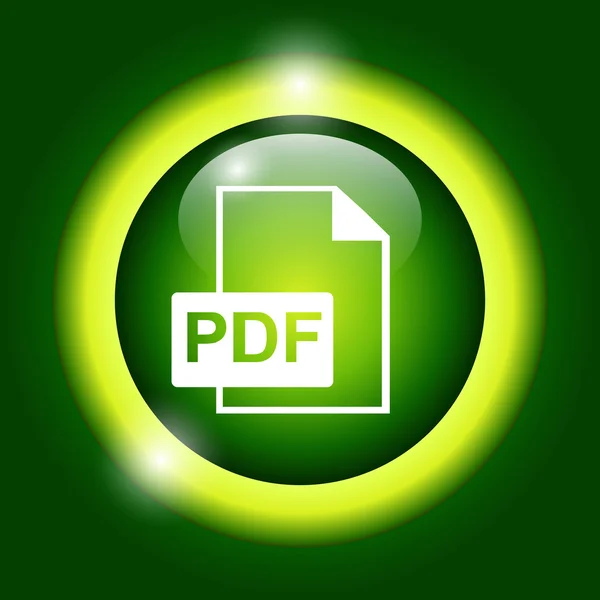 Ikona Pdf — Wektor stockowy