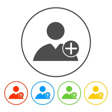 düz simgesi arkadaş ekle