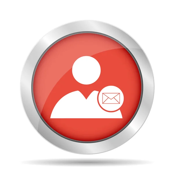 Icône utilisateur, Enveloppe Icône Mail, illustration vectorielle . — Image vectorielle