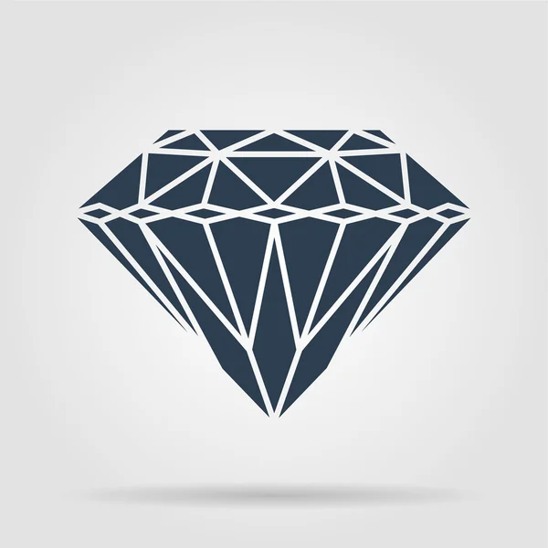 Diamantové ikony - vektor — Stockový vektor