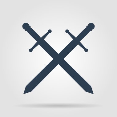 kılıç simge vektör güzel