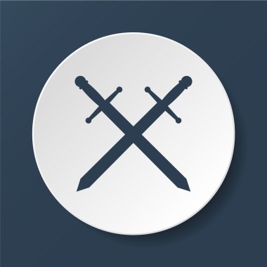 kılıç simge vektör güzel