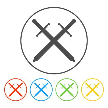 kılıç simge vektör güzel