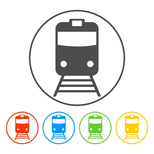 Icono del tren — Vector de stock