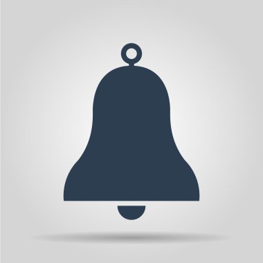 vektör bell simgesi simgesi