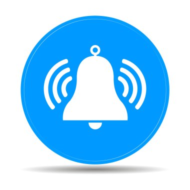 vektör bell simgesi simgesi