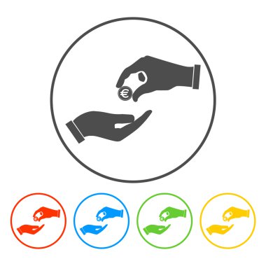  sadaka düz kutsal kişilerin resmi vermek